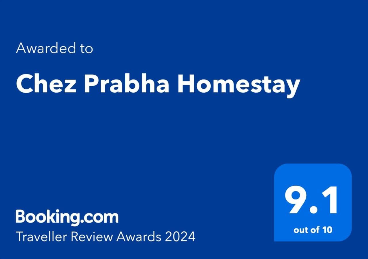 Chez Prabha Homestay Pondicherry Exterior foto